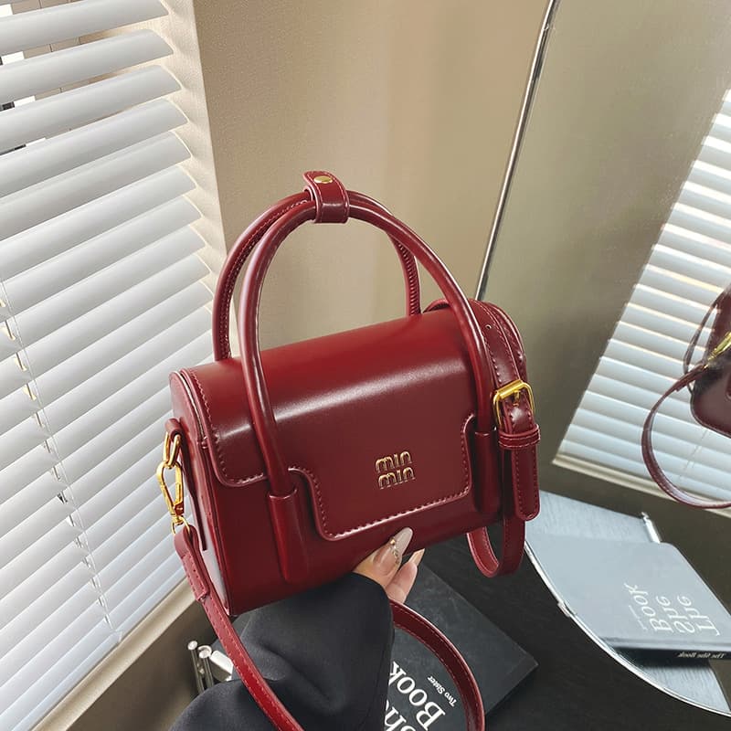 Vintage Handbag for Women 2025 Spring/Summer New Fashion Versatile Small Square Bag Korean Style Niche High-End Crossbody Bag