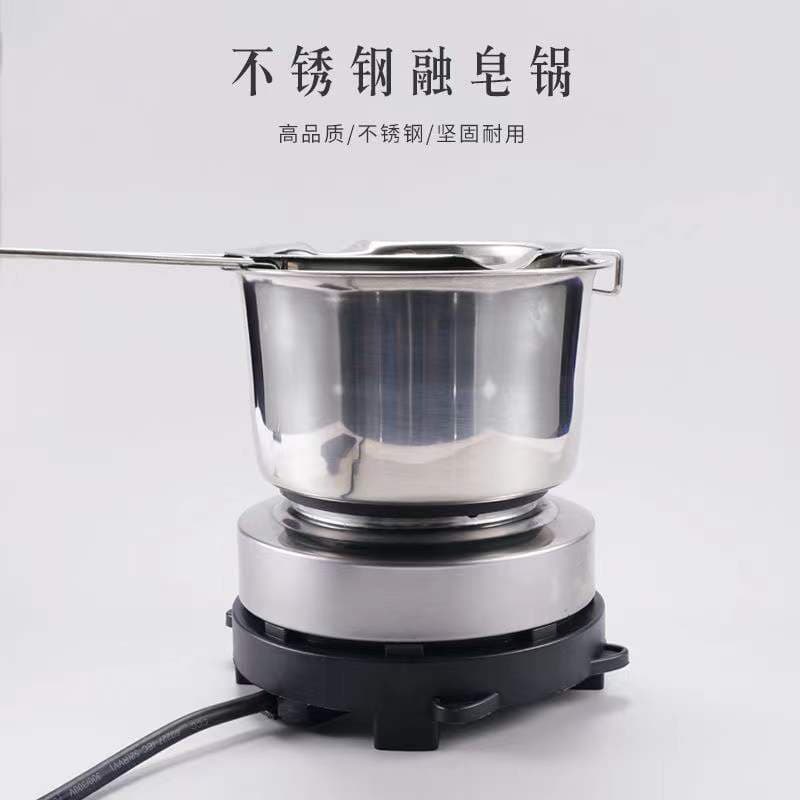 Wax Melting Pot Candle Making DIY Tool Set Heating Furnace Handmade Wax Melting Electric Heater Homemade