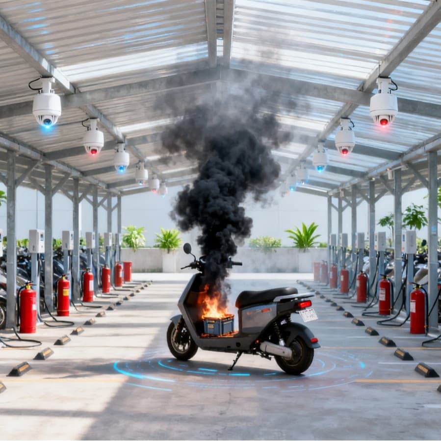 Smart fire protection intelligent sprinkler automatic fire extinguishing device fire sprinkler electric vehicle intelligent fire extinguishing