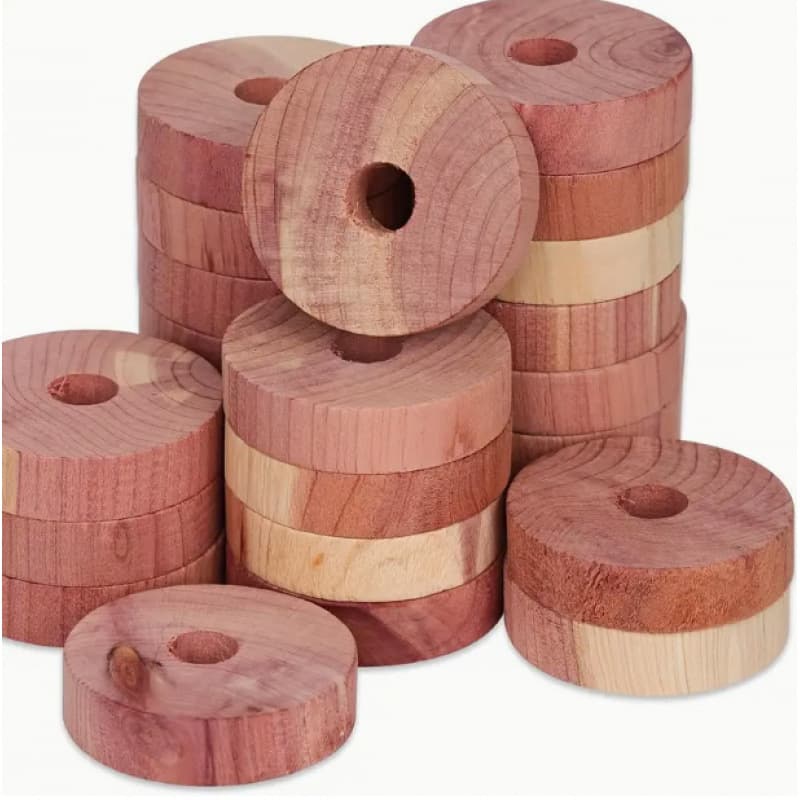 Red cedar wood chip hooks, shoe cabinets, drawers, wardrobes, deodorizing and deodorizing insect repellent balls, natural wood fragrance diffuser wood blocks