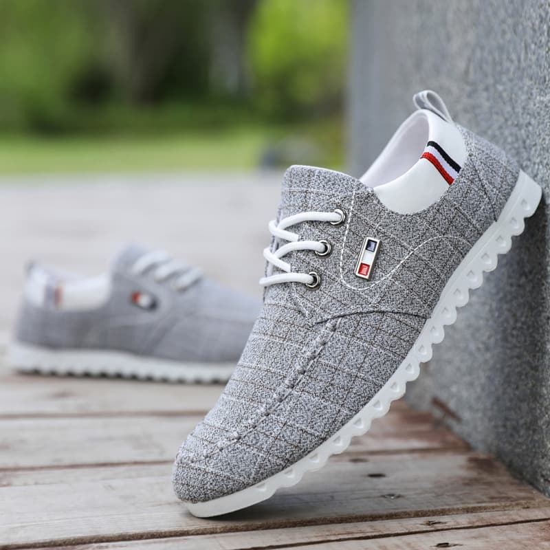 2025 Spring/Autumn New Men's Breathable Shoes, Men's Old Beijing Cloth Shoes, Casual Loafers, Canvas Shoes