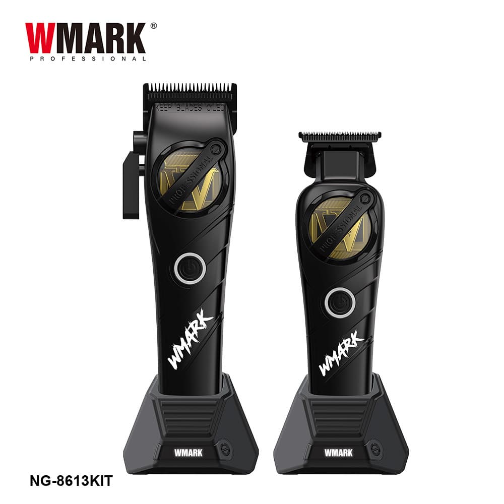 WMARK Hair Clipper Electric Trimmer DLC Blade Hair Cutting Tool Rechargeable Barber Clipper Cross-border NG-8613