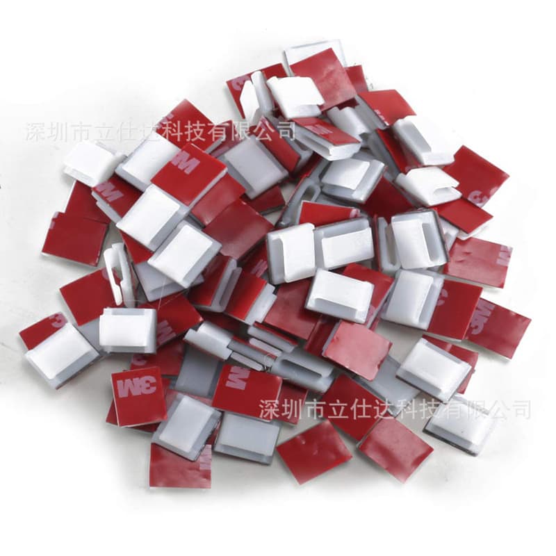 Recorder wiring buckle car cable management clip strong adhesive wiring fixed seat wiring card cable management rack 8mm 10mm