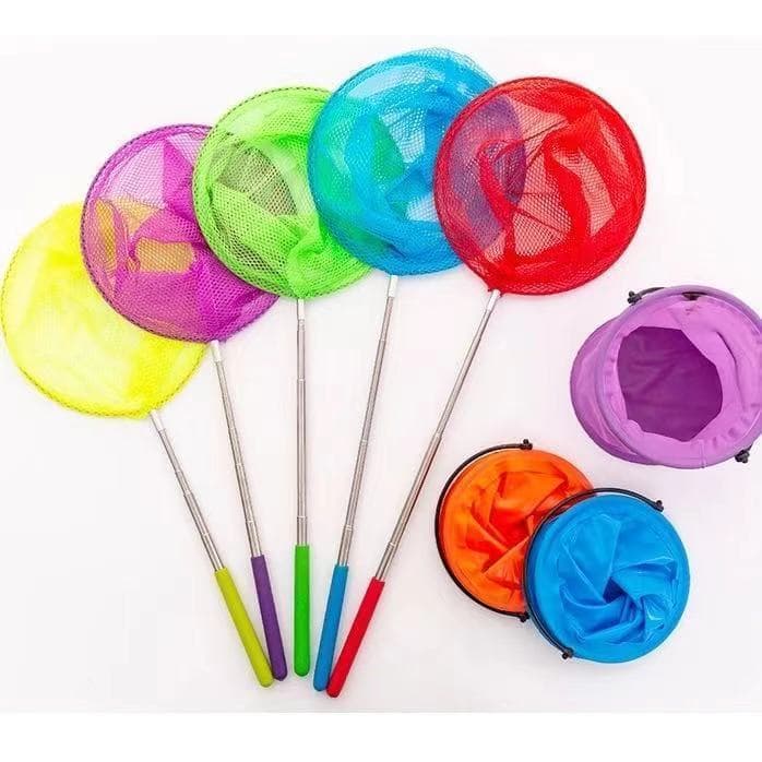 Small compartment folding bucket pen washing bucket brush bucket art painting supplies plastic bucket telescopic brush bucket