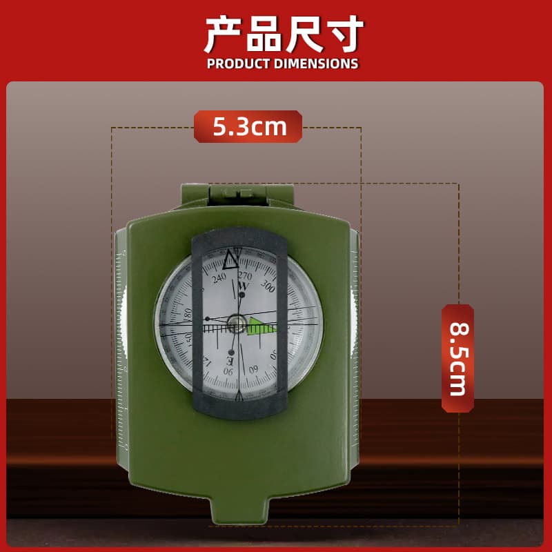 New 24-Mountain Automatic Compass Positioning Portable Strong Magnetic High-Precision Luojingyi 24 Multi-Function Compass