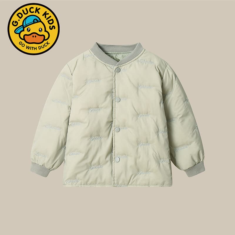 Little Yellow Duck Down Jacket Liner - A must-have for school uniforms, perfect for boys and girls, perfect for winter wear as an inner or outer layer.