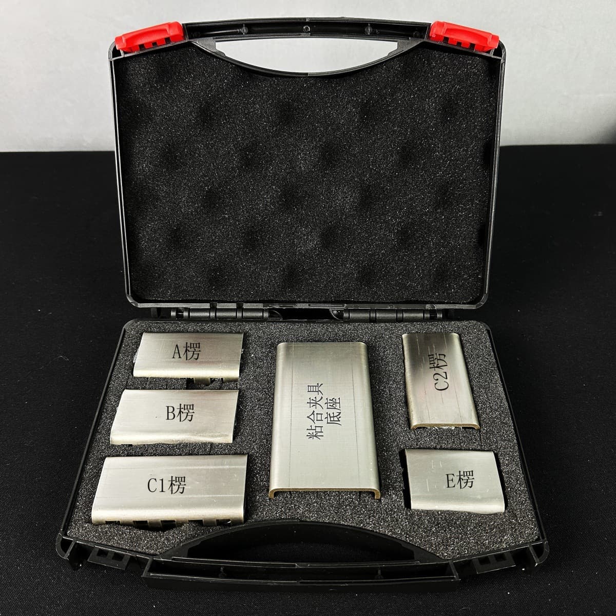 Ring crush sampler, ring crush center plate, adhesive strength fixture, edge crush and ring crush strength testing machine, edge crush tester