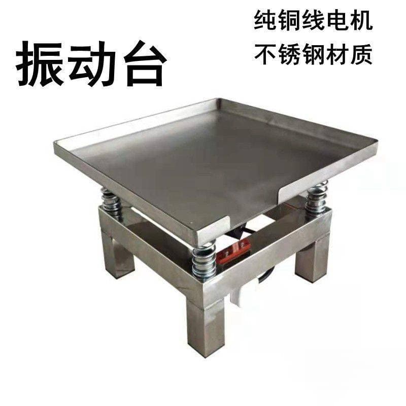 Small Concrete Vibrating Table Vibration Test Platform Test Block Concrete Testing Stainless Steel Mini Vibrating Table