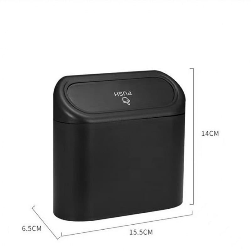 Creative Cute Car Hanging Trash Can for Car Interior, Car Storage Bucket for Garbage Bags, Car Accessories