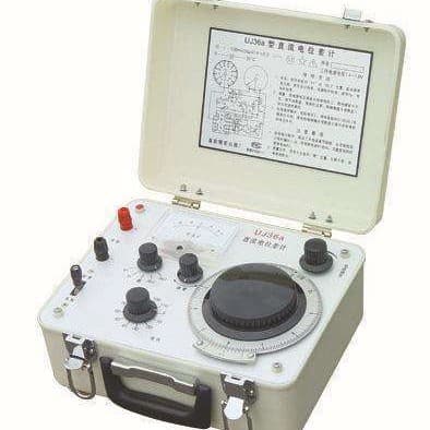 Shanghai Electric Meter Factory Supplies UJ31 Low Potential DC Potentiometer Portable Potentiometer UJ3