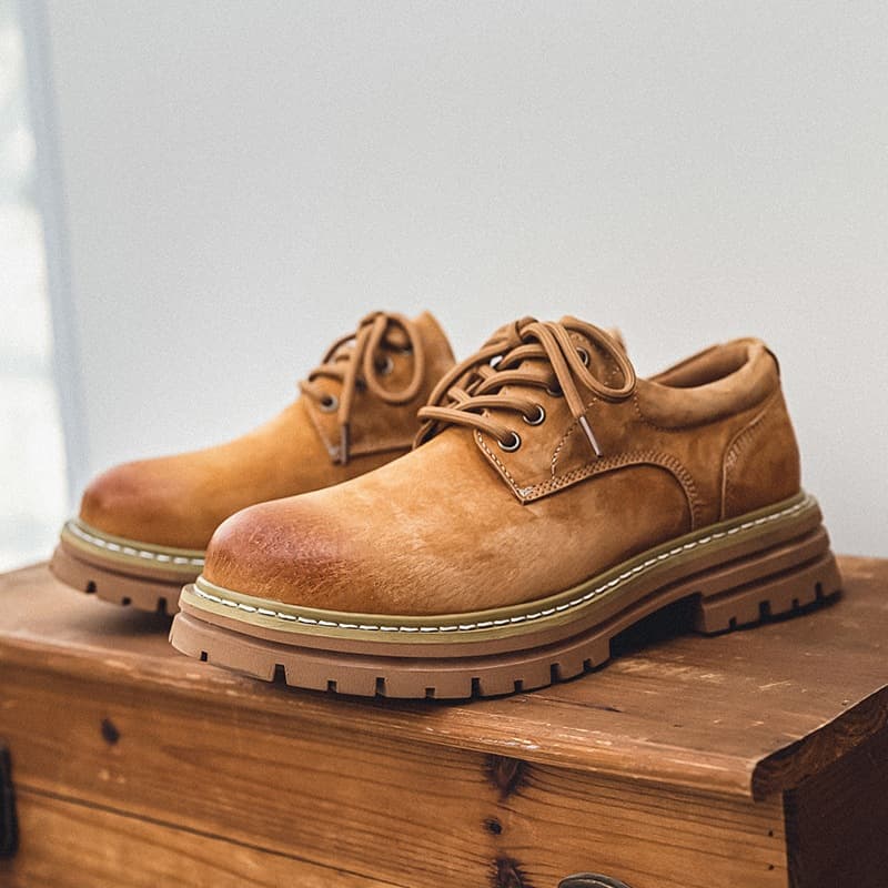 3190 Workwear Men's Shoes Spring New American British Low-Top Martin Boots Men's Versatile Casual Martin Boots