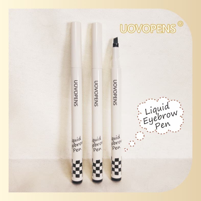 3D Micro-Carving Water Brow Pen Natural Brow Look Long-Lasting Waterproof Sweat-proof Fade-proof Eyeliner Lower Lashes Under-Eye Brightening