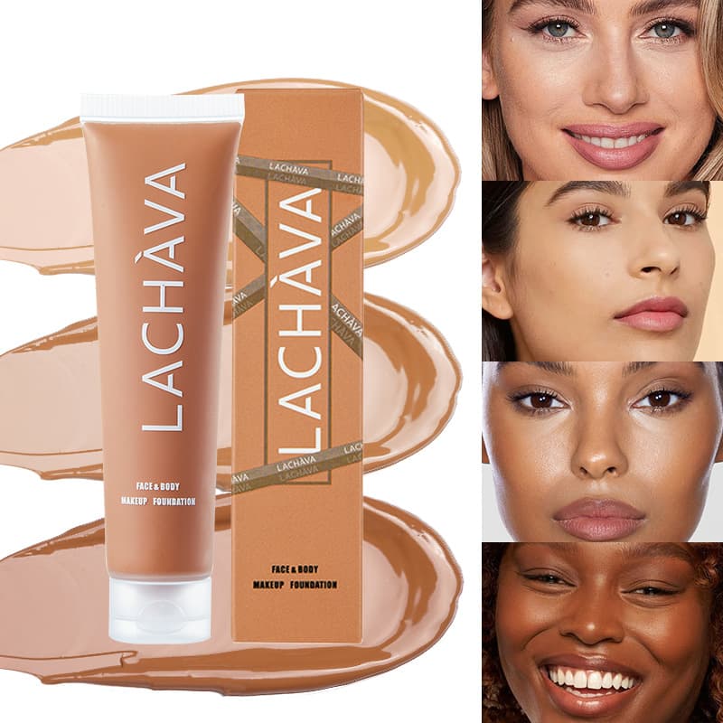 Cross-border beauty LACHAVA liquid foundation concealer foundation moisturizing BB cream brighten skin tone concealer foundation cream