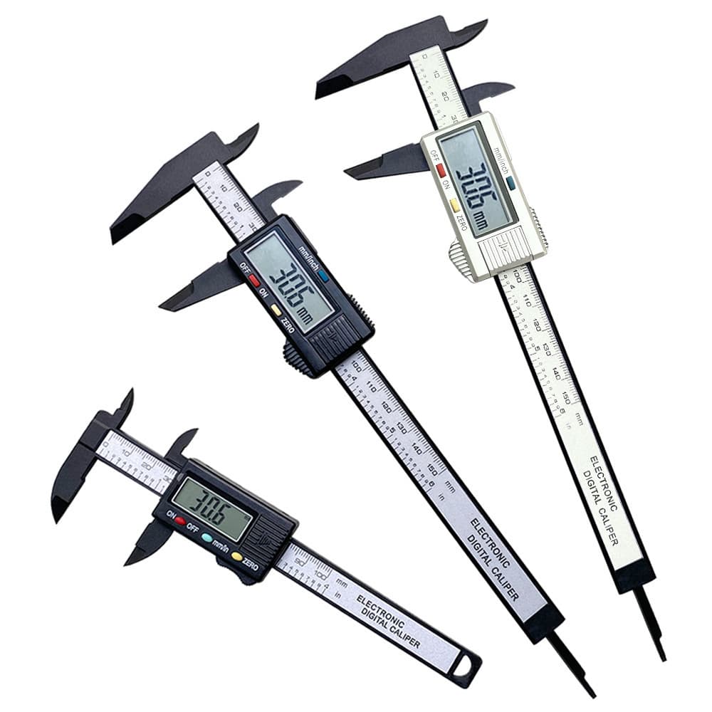 Cross-border bestseller digital display caliper electronic vernier caliper 100mm 150mm high-strength plastic caliper
