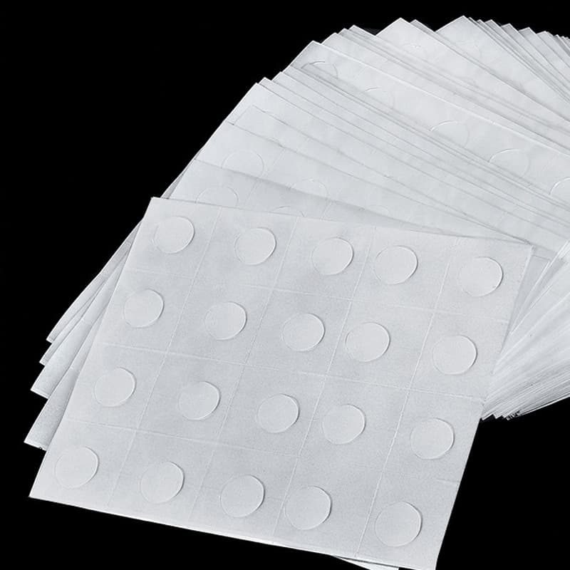 Wholesale Dot Adhesive 8/10/20/80 Pieces Flat Sheet Dots, Children's DIY Eco-Friendly No-Residue Dot Glue