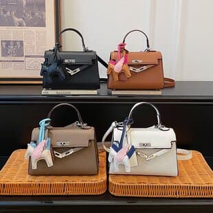 Premium textured handbag for women, new design with exquisite style, crossbody bag, niche high-end fashion single shoulder bag