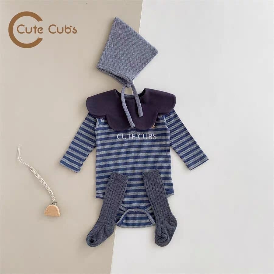 Baby Spring and Autumn Romper Heart-Shaped Cute Bodysuit Crawling Clothes Boys Girls Outing Jumpsuit Newborn Other
