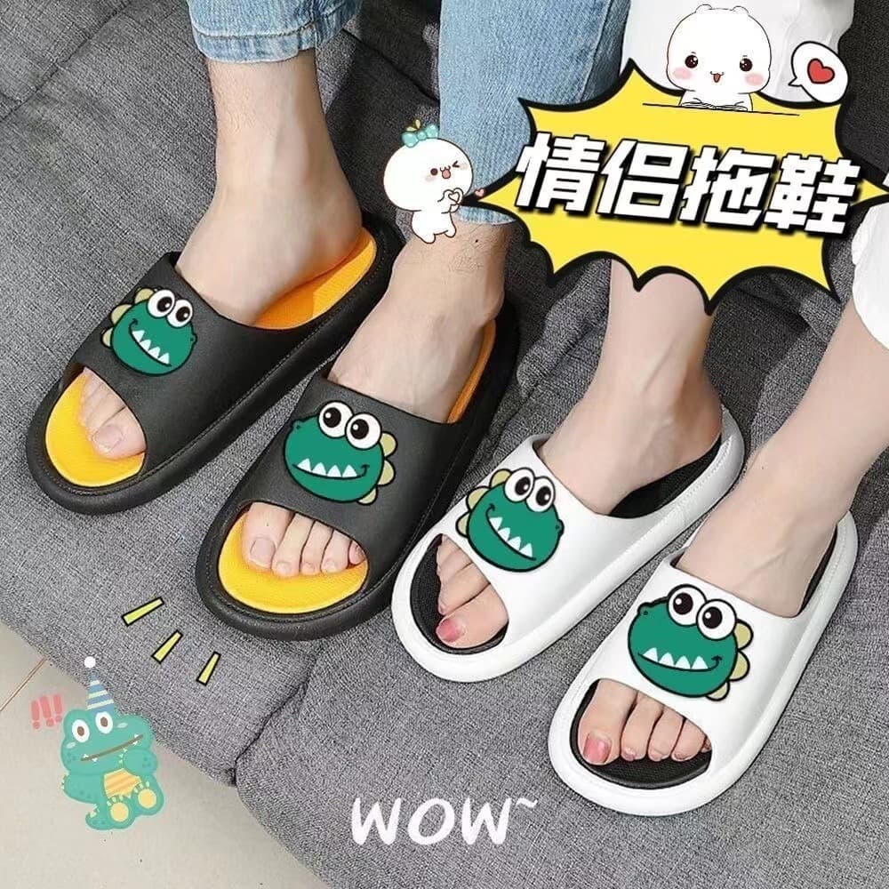 New Men's Home Slippers, Non-Slip for Bathroom, Soft Sole, Couple Style, Indoor/Outdoor Wear, Breathable Women's Style