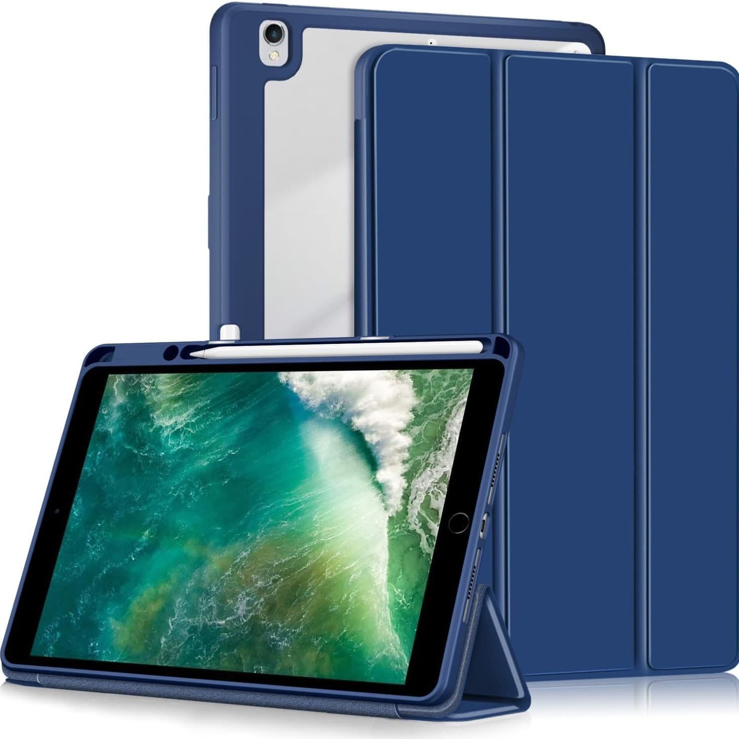 iPad 10.2-inch Tri-fold Acrylic Tablet Protective Case Anti-drop iPad 10.5 Apple Cover