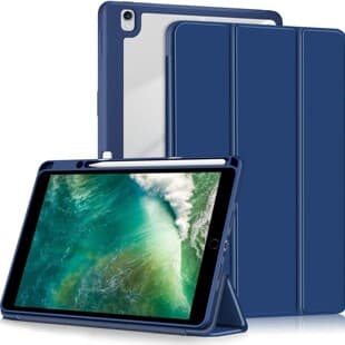 iPad 10.2-inch Tri-fold Acrylic Tablet Protective Case Anti-drop iPad 10.5 Apple Cover