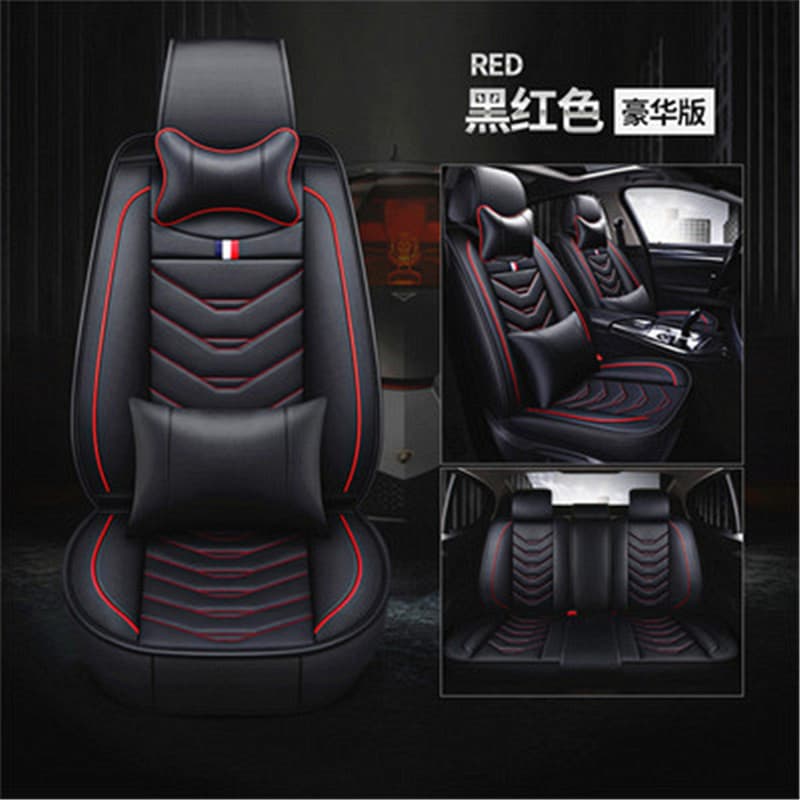 Custom-fit full-wrap leather car seat covers for Toyota Vios FS, Crown, Corolla, RAV4, Levin