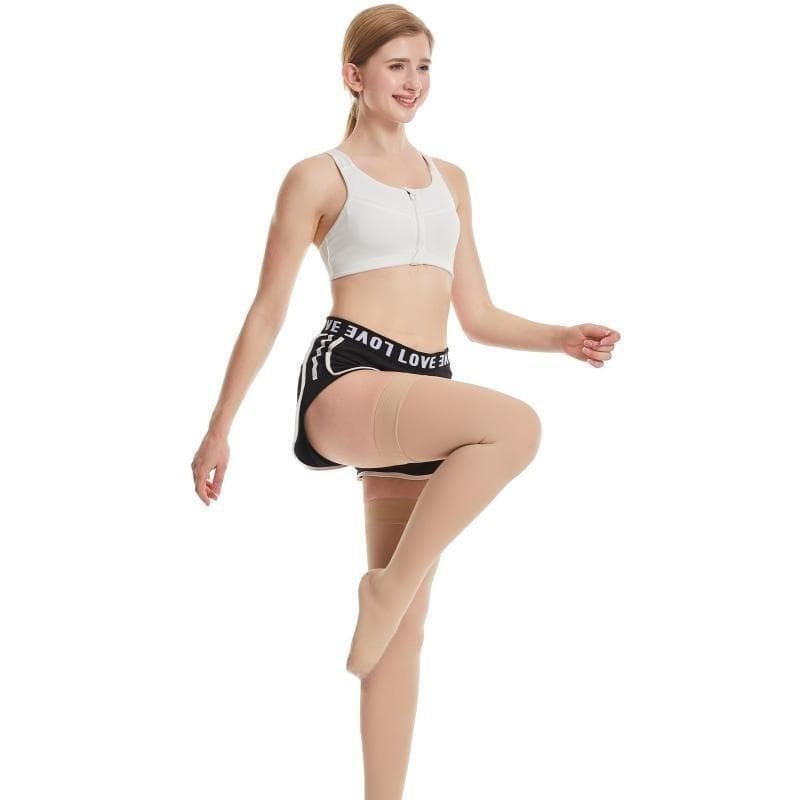 Universal Anti-Slip Breathable Gradient Compression Stockings For Men And Women High Elasticity Leg Shaping Socks From China