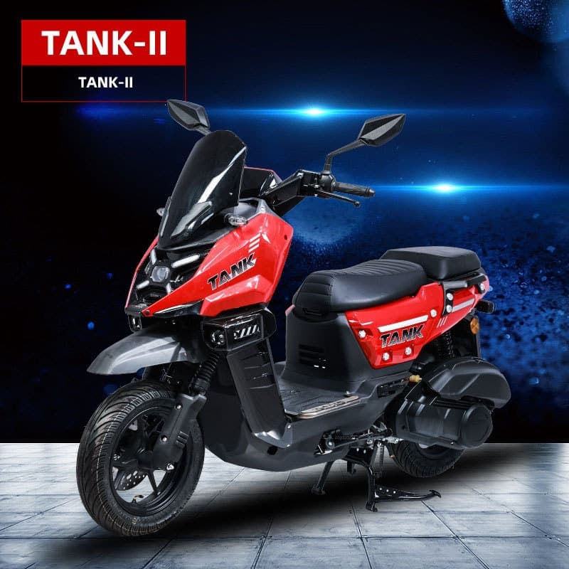TANK-IV Cross-border Export Model Gasoline Two-wheel Motorcycle Fuel Scooter European Petrol Scooter