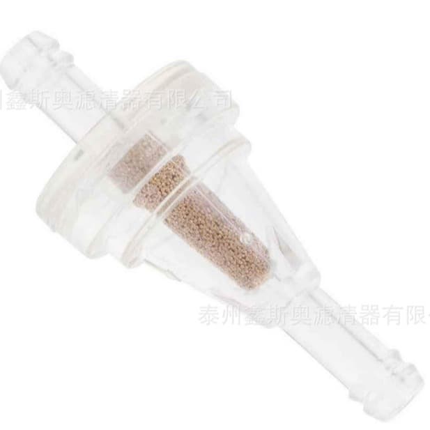 Universal Transparent Motorcycle Copper Core Fuel Filter with High-Quality Transparent PA Gasoline Cup
