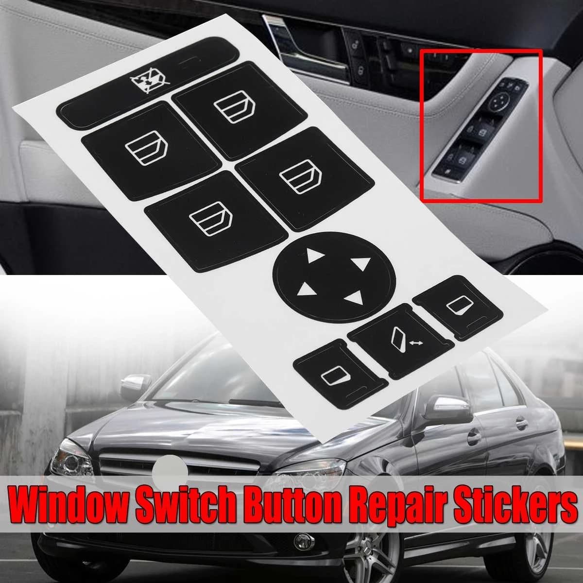 For Benz Mercedes For Benz 2007-2014 window control switch button repair sticker