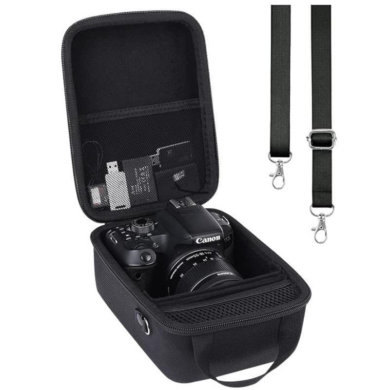 Shenzhen Factory Custom Hard Shell EVA Digital Camera Storage Box, Shockproof Handheld EVA Camera Protective Case