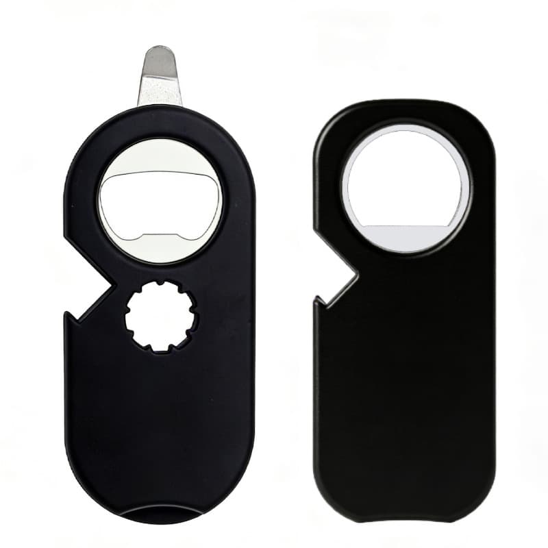Refrigerator Magnet Bottle Opener, Multi-Function Beer and Soda Cap Opener for Home, Can Opener Tool