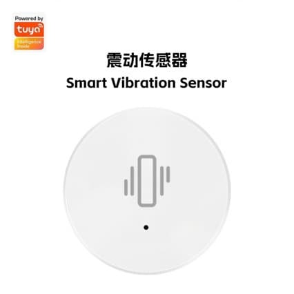 Tuya Smart Vibration Sensor Zigbee Vibration Detector Tuya Vibrator Alarm Sensor Anti-Theft Alarm