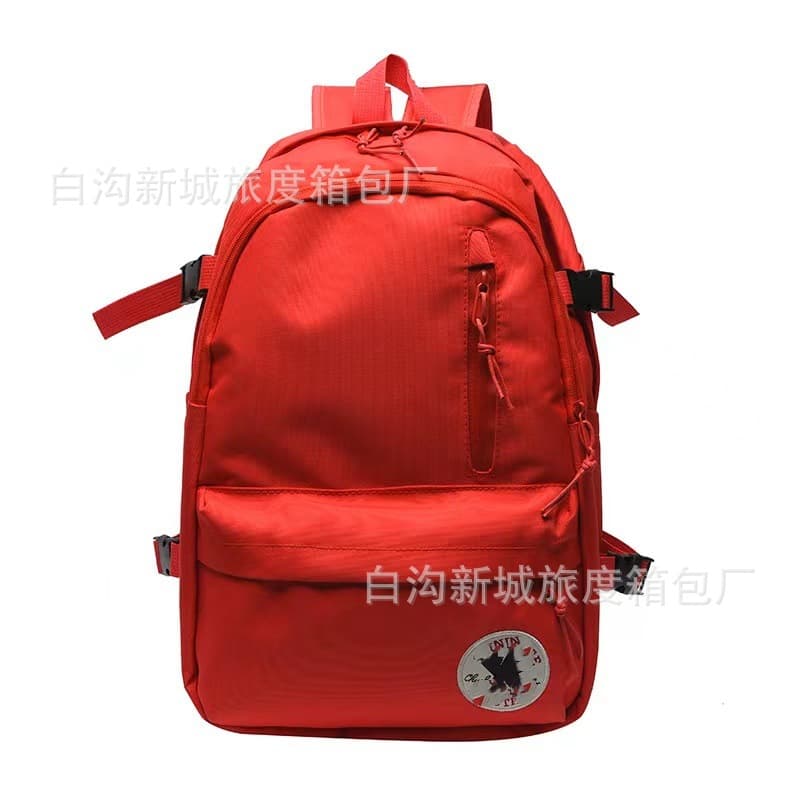 Back-to-School Backpack for Middle and High School Students, Casual Printed Letter College Student Backpack, Large-Capacity Travel Bag