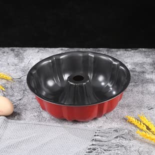 High Quality Baking Non-Stick Coating Pumpkin Cake Mold, Gugelhupf Cake Mold, 10 Inch Solid Bottom Mold
