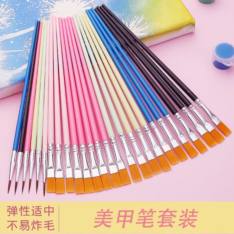 Wholesale Nylon Brush Liner Drawing Pen Pigment Paint Brush Sketching Watercolor Pen Cross-border Liner Pen