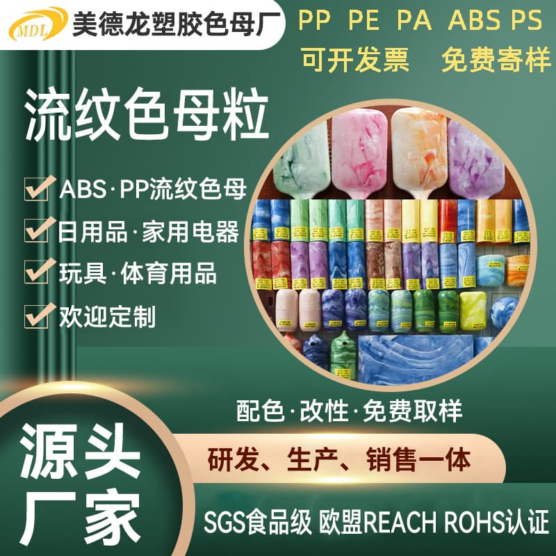 ABS/PS/Marble Masterbatch PP/Injection Grade Cloud Color Masterbatch Imitation Marble Texture Color Masterbatch Color
