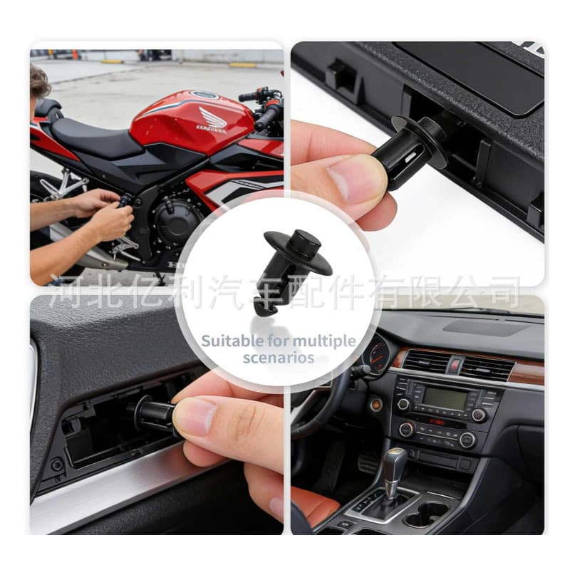 Compatible with Ford F150 F250 F350 F450 Truck Bed Black Trim Fastener N807673-S