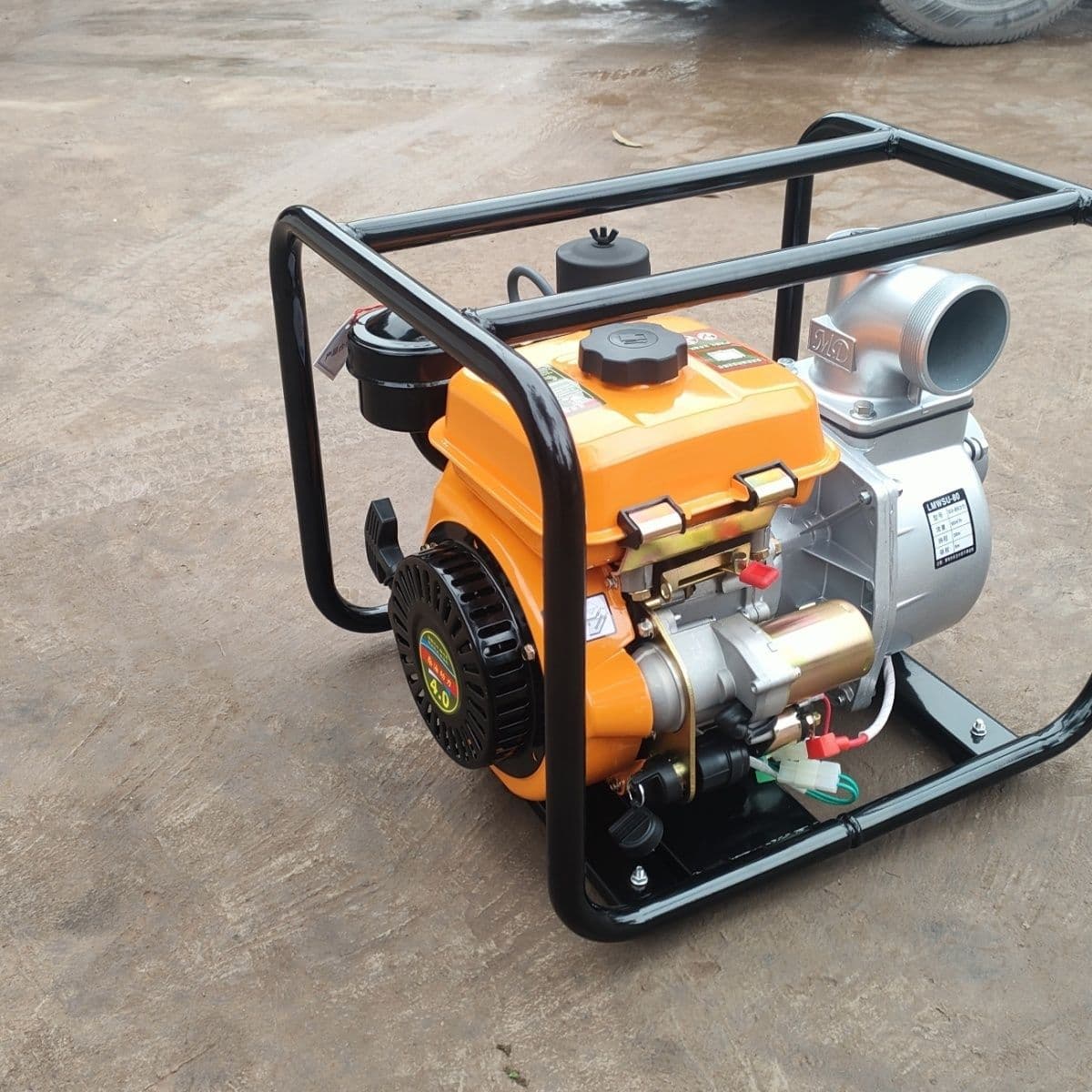168 air-cooled diesel engine, high-power four-stroke agricultural pumping unit; 170 diesel engine unit, electric/manual operation.
