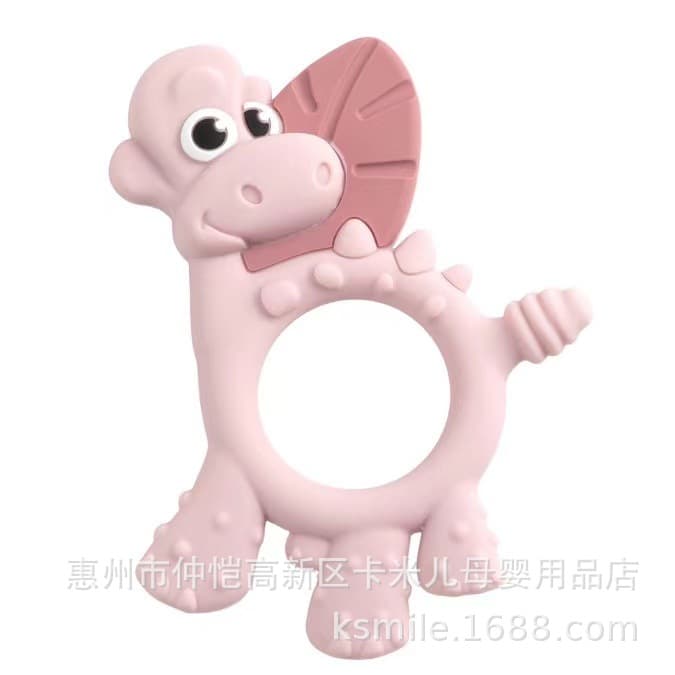 Baby Teether 3D Cartoon Silicone Teether Chewing Stick Children's Biting Toy Baby Products