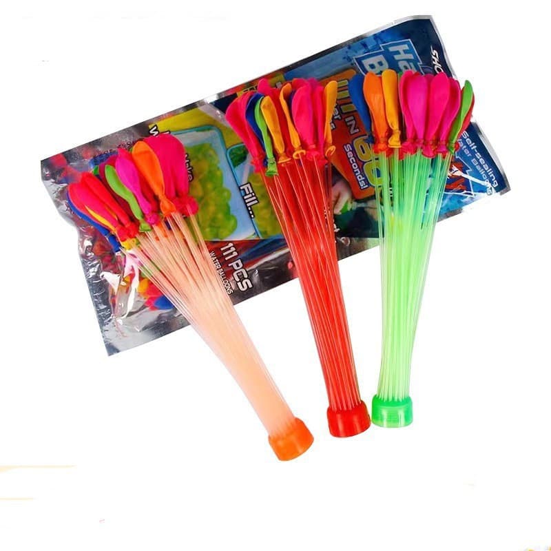 Factory Wholesale Quick-Fill Water Balloon Bunch, Water Fight Toy Water Bombs Water Balloons, Water Fight Balloons, Water Balloons Ready
