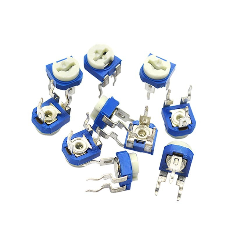 3YV54TF1 Horizontal Blue White Adjustable Resistor 50K(503) Horizontal Potentiometer (10 pcs default)