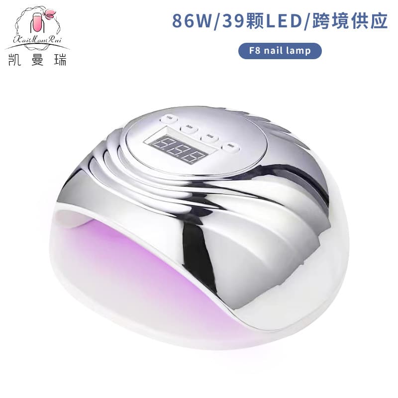 High-Power 86W Nail Art UV LED Lamp Red Light Therapy Machine Intelligent Nail Baking Light for Beauty And Health Enthusiasts