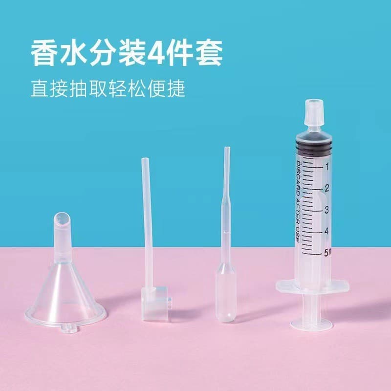 H003-Perfume Atomizer Refillable Bottle Travel Dispenser Tool Pump Head for Sample Vials Easy to Use