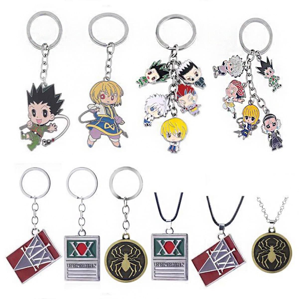 Cross-border source anime Hunter x Hunter merchandise protagonist Gon Hunter license ID card necklace keychain pendant