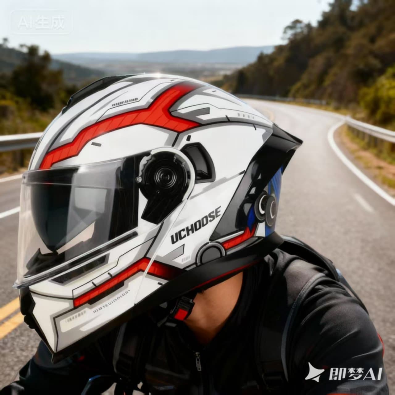 Source Factory [DOT] Jiarui Motorcycle Helmet Motor Racing Full Face Helmet All Season Unisex