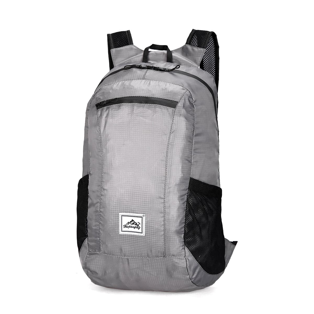 New 2025 cross-border lightweight foldable backpack leisure large capacity colorful school bag scratch-resistant outdoor portable
