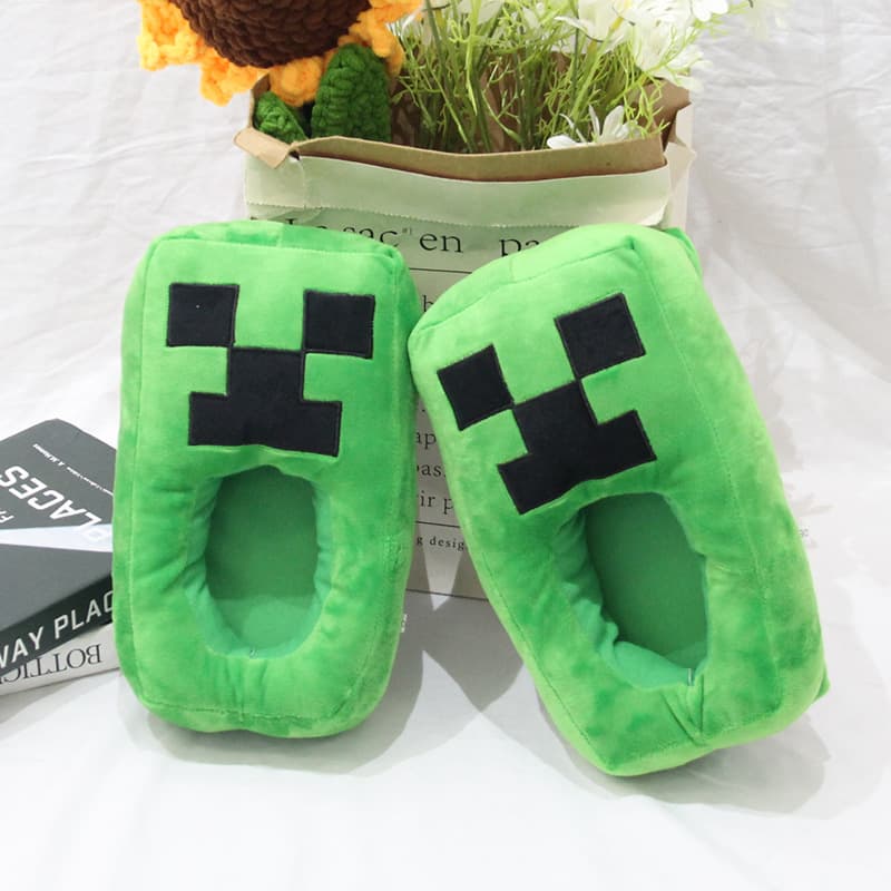 Cartoon Anime Ultra-Soft Fleece Closed-Toe Slippers Unisex Couple Warm House Shoes Floor Slippers 2026 Fall Winter New Arrival