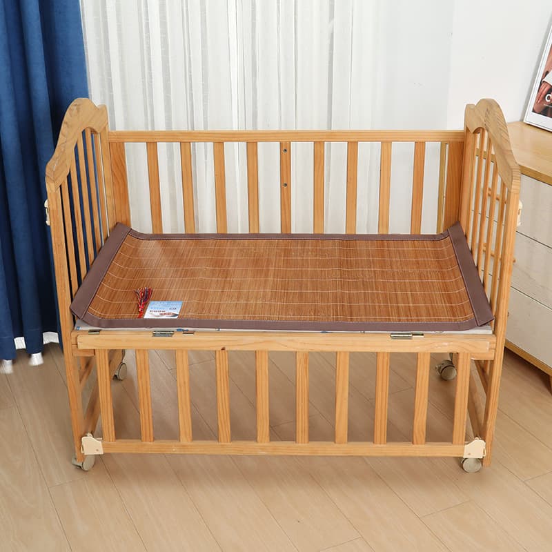 Carbonized Ice Silk Bamboo Mat, Dual-Sided, for Children, Kindergarten Nap, Student Dormitory Single Bed