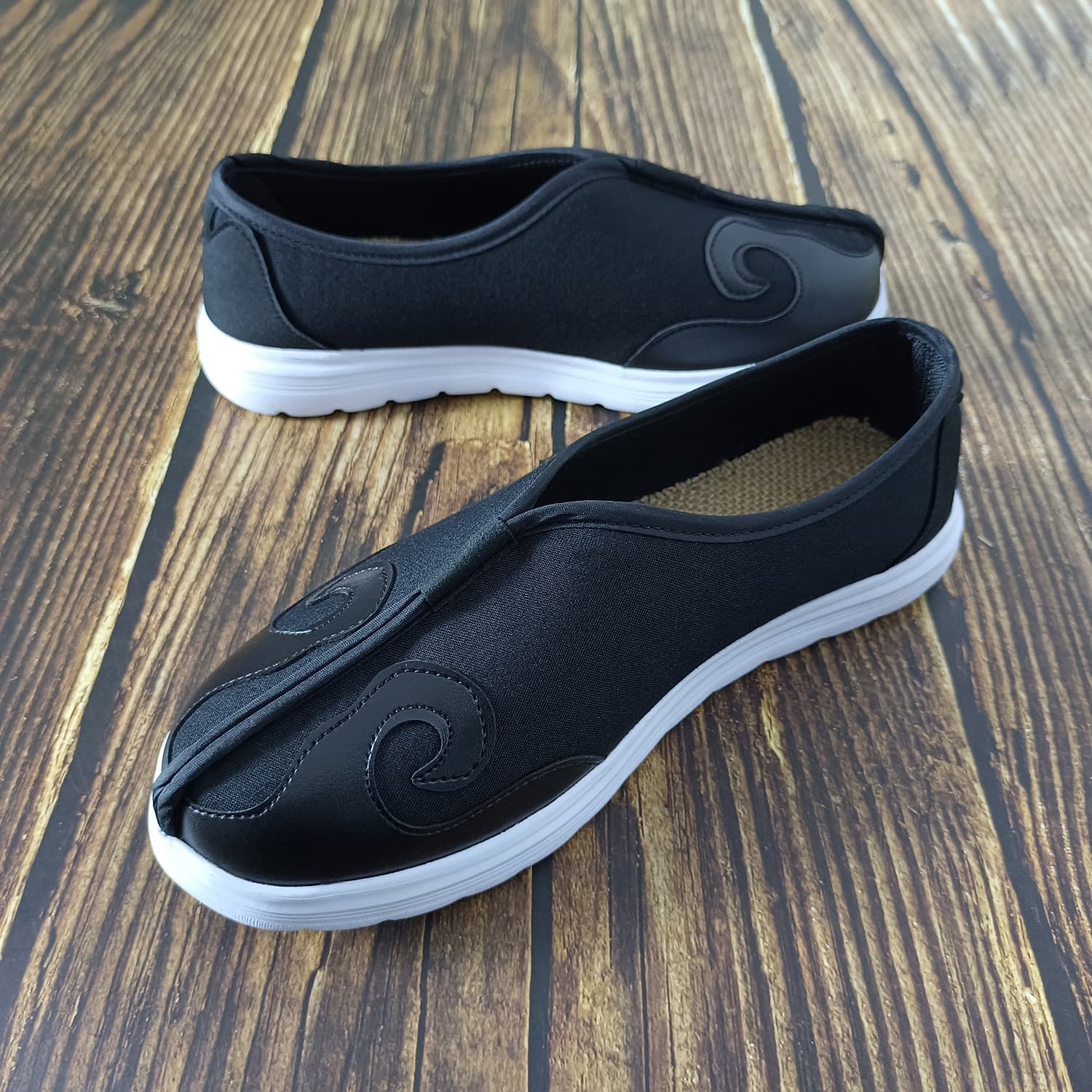 Spring, Summer, Autumn Breathable Cloth Shoes Taoist Shoes Taoist Ten Directions Cloud Hook Cloud Toe Tai Chi Shoes Practice Non-slip Unisex
