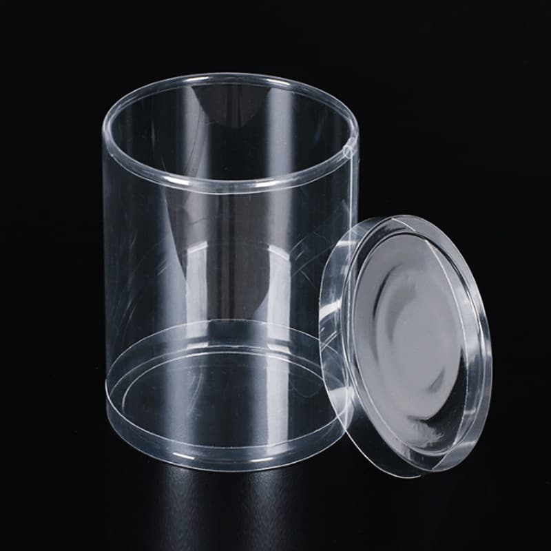 PVC Cylinder Manufacturer Wholesale Universal In-Stock Blister Cylinder Wholesale, Rolled Edge Plastic Buckets, PVC Storage Packaging Buckets